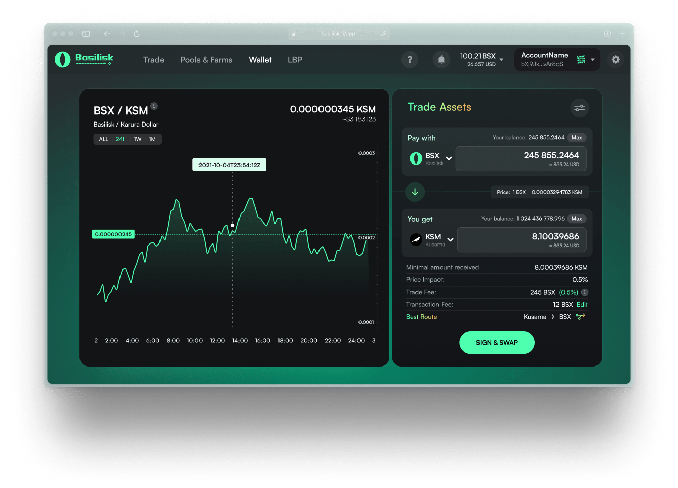 Basilisk - DeFi & NFTs in Kusama